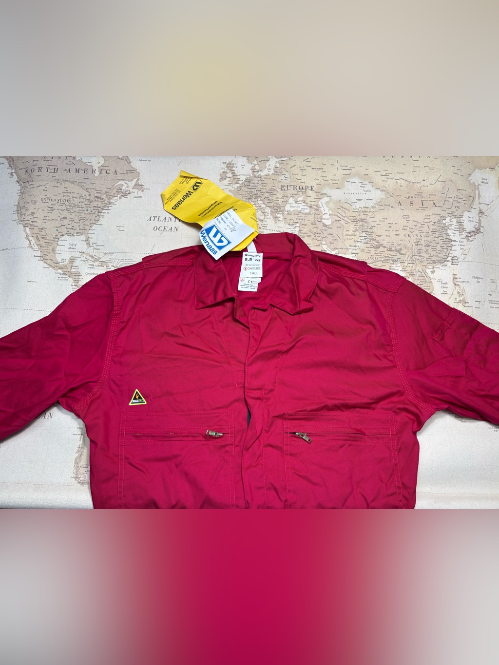 Wenaasfranti-Flamecoverallssize 44tallhrc2haliburton Reddeadstock Nwt